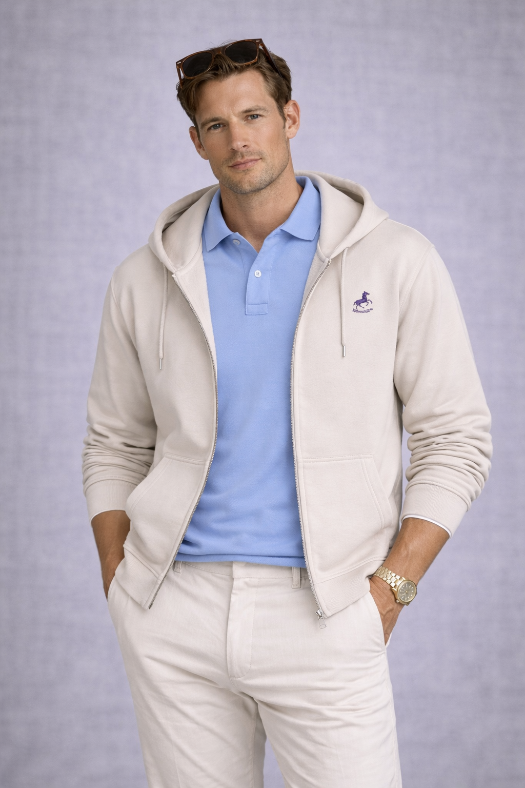 Novantik Zipper Vintage White