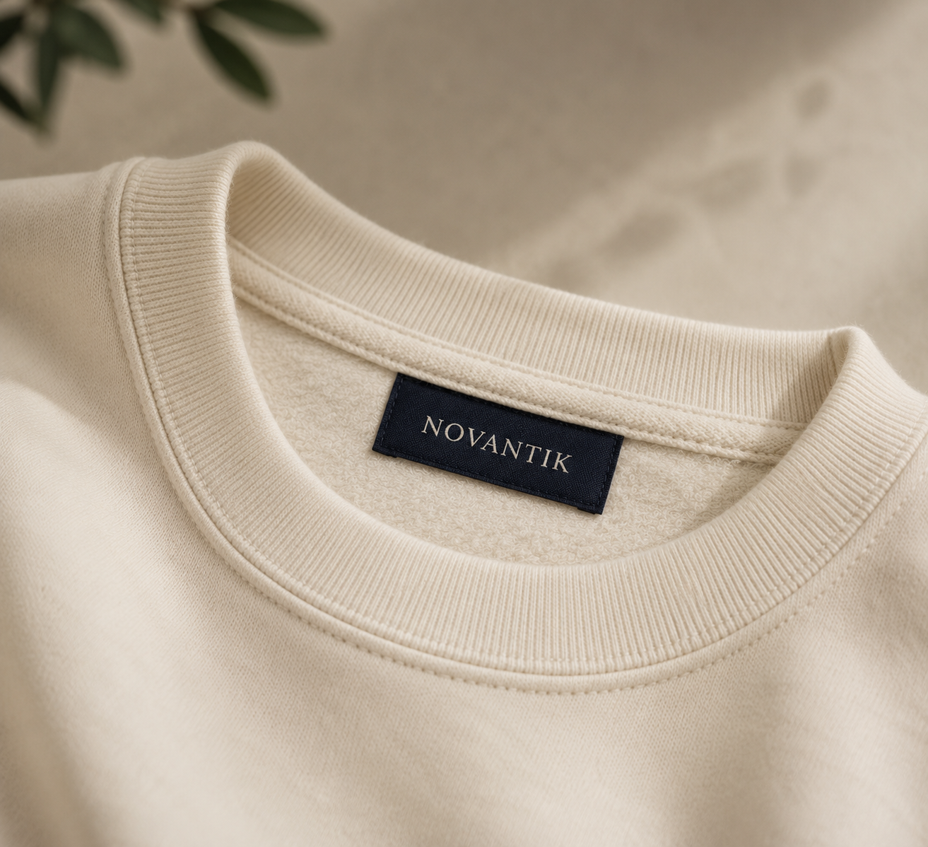 The N°1 Sweatshirt Vintage White