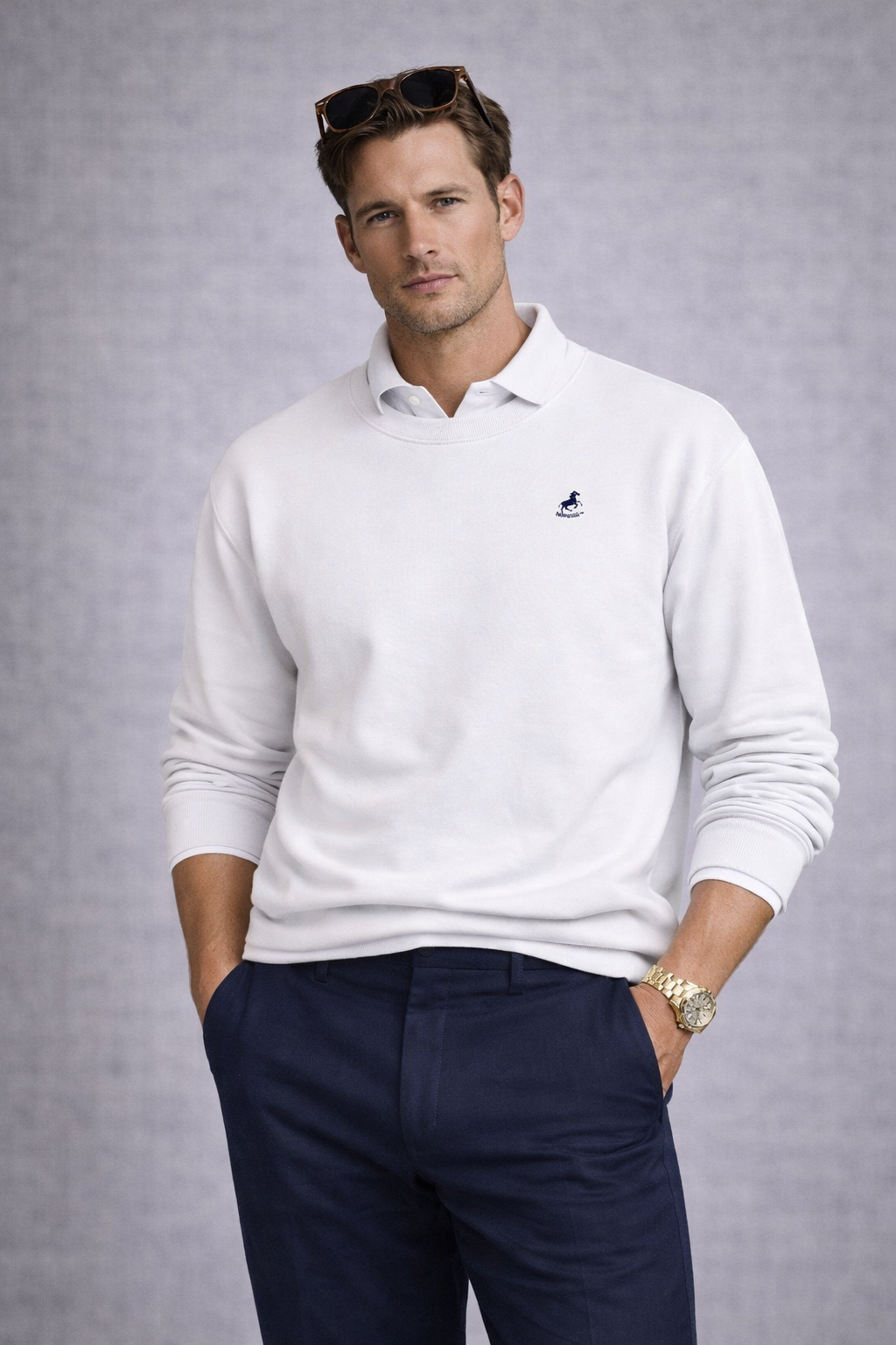 Novantik Sweatshirt White