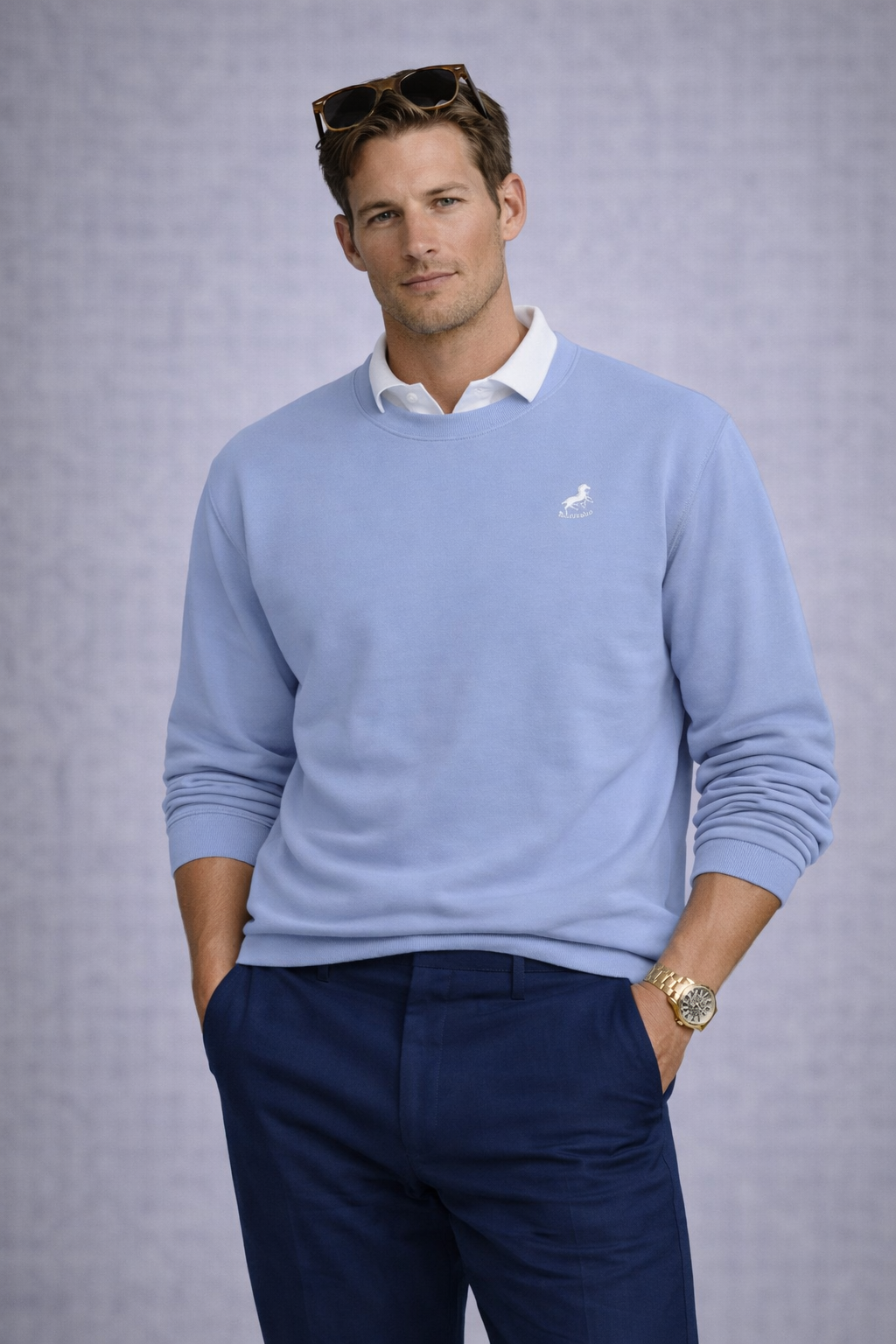 Novantik Sweatshirt Saphir Blue