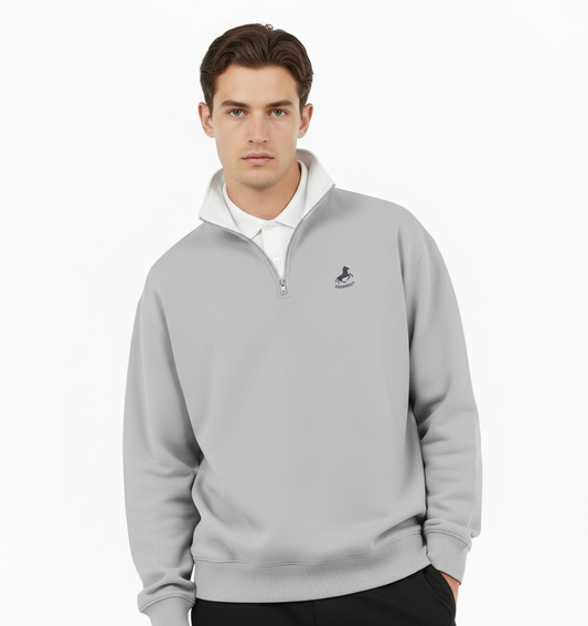 Novantik Half-Zip Grey