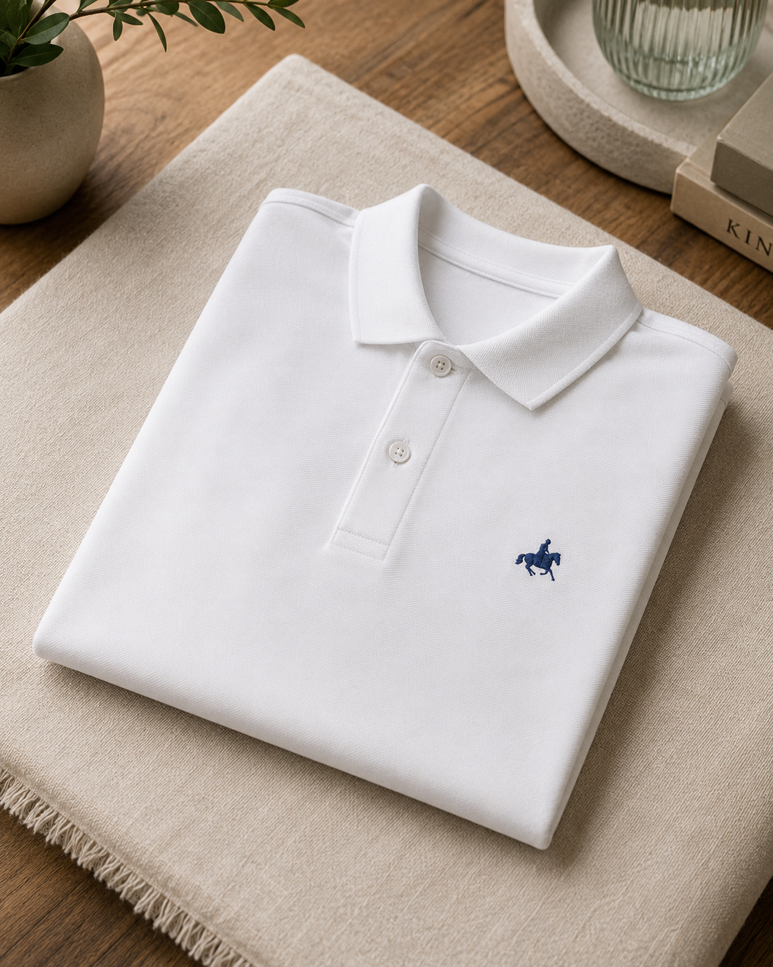 The Valmont Polo White