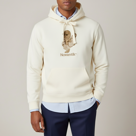 Novantik Signature Pullover Beige