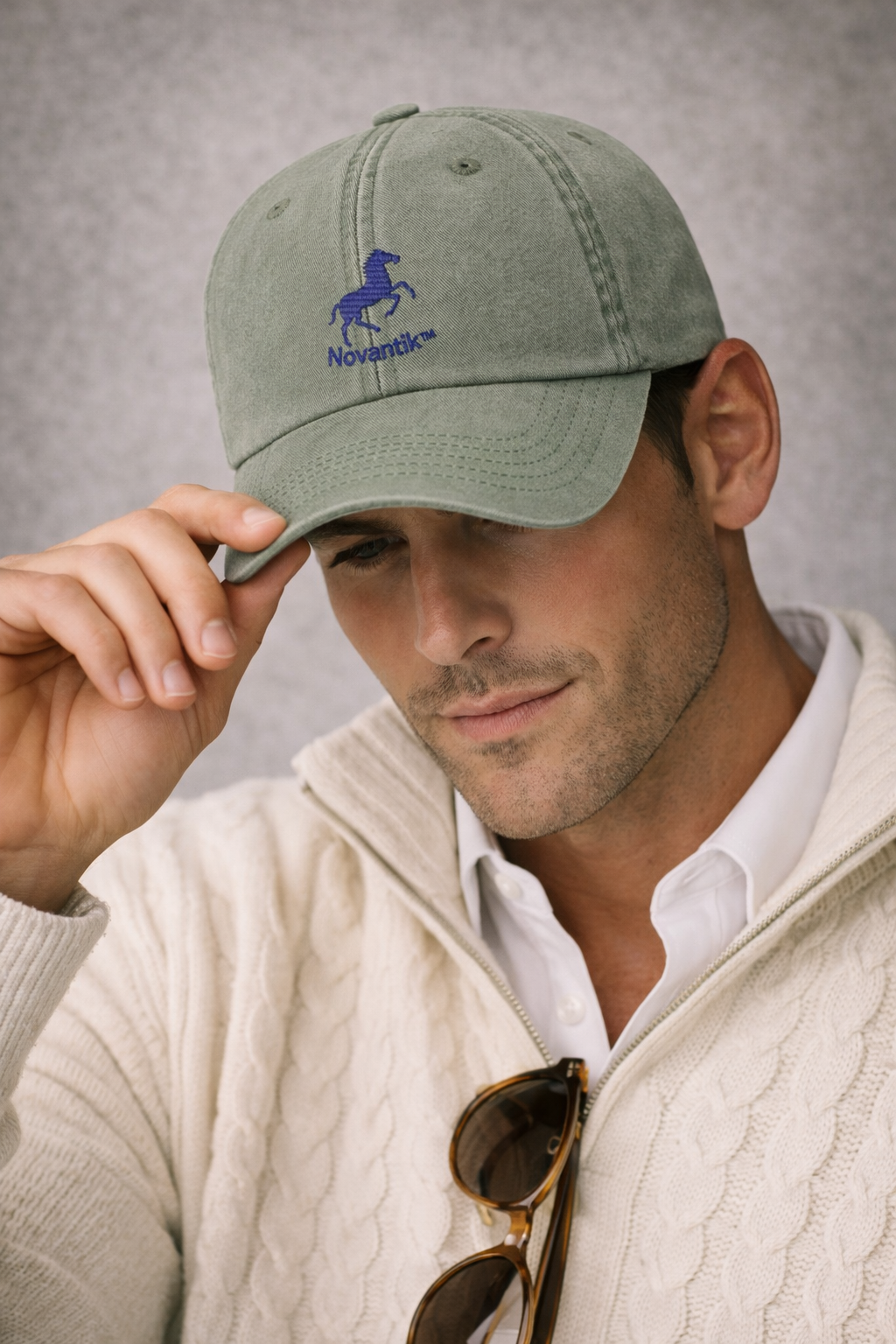 Novantik Cap Vintage Olive