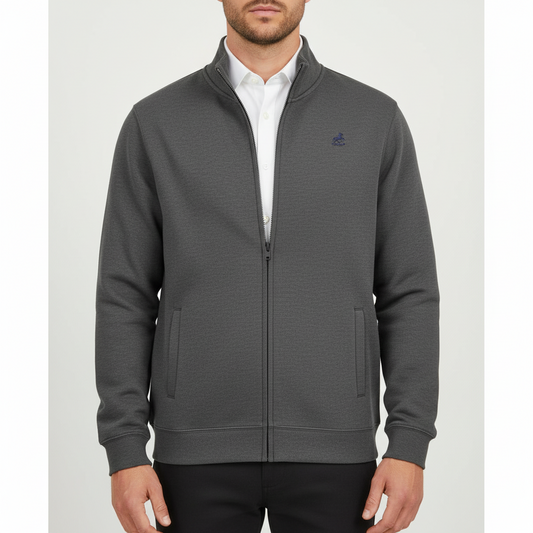 Novantik  Kragen Jacke Grey
