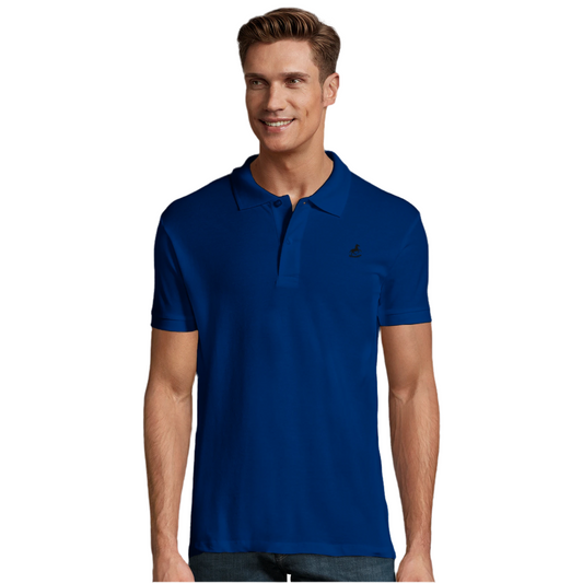 Novantik Basic Polo-Shirt Blue