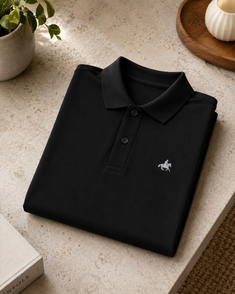 The Valmont Polo Black