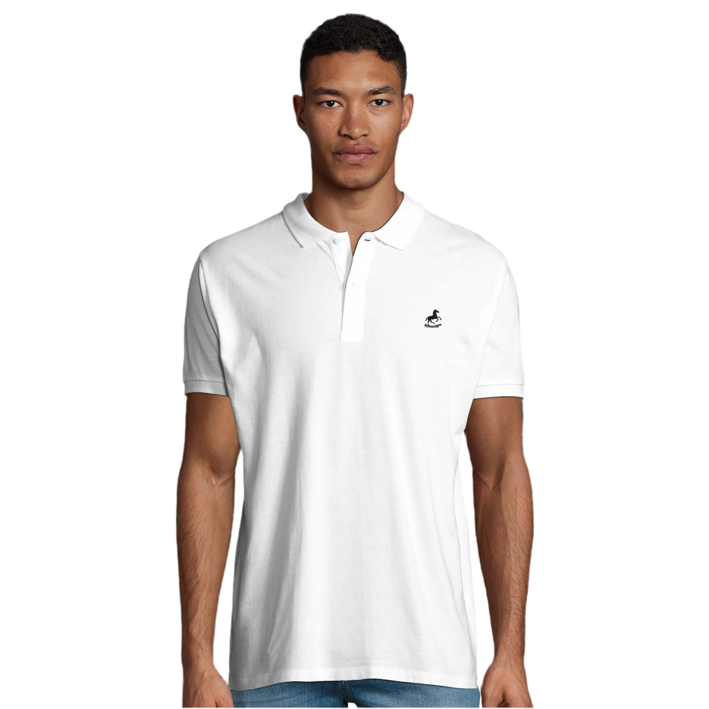 Novantik Basic Polo-Shirt White