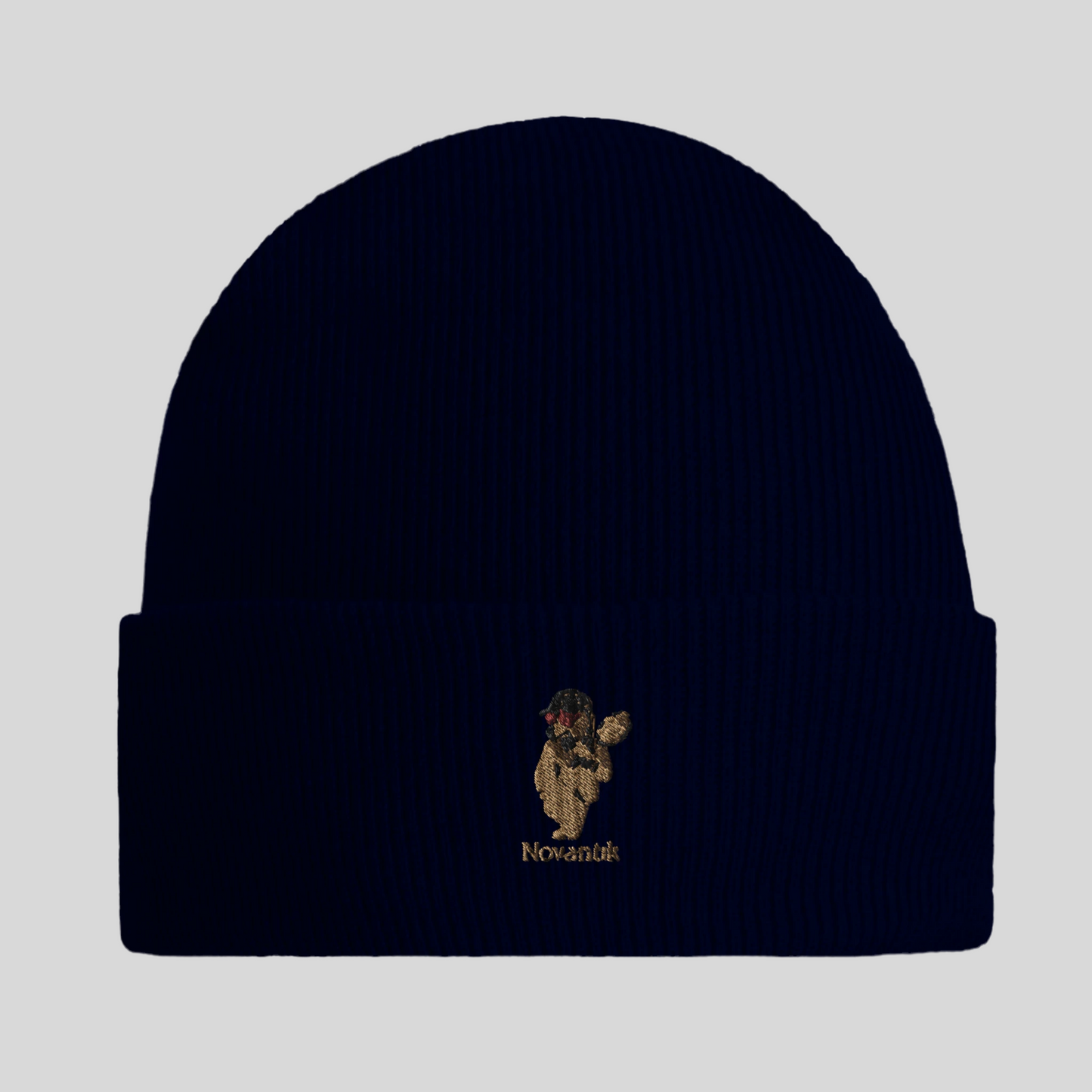 Novantik Signature Mütze Navy Blue