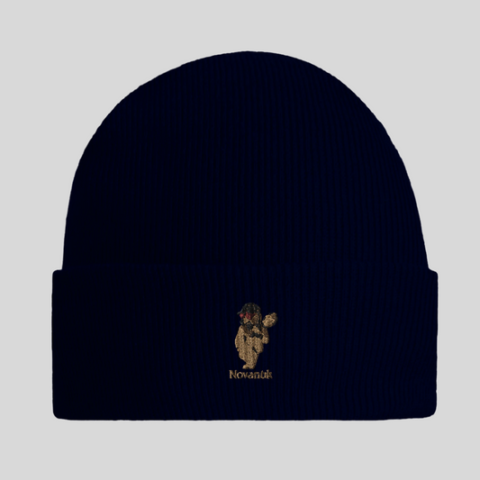 Novantik Signature Mütze Navy Blue
