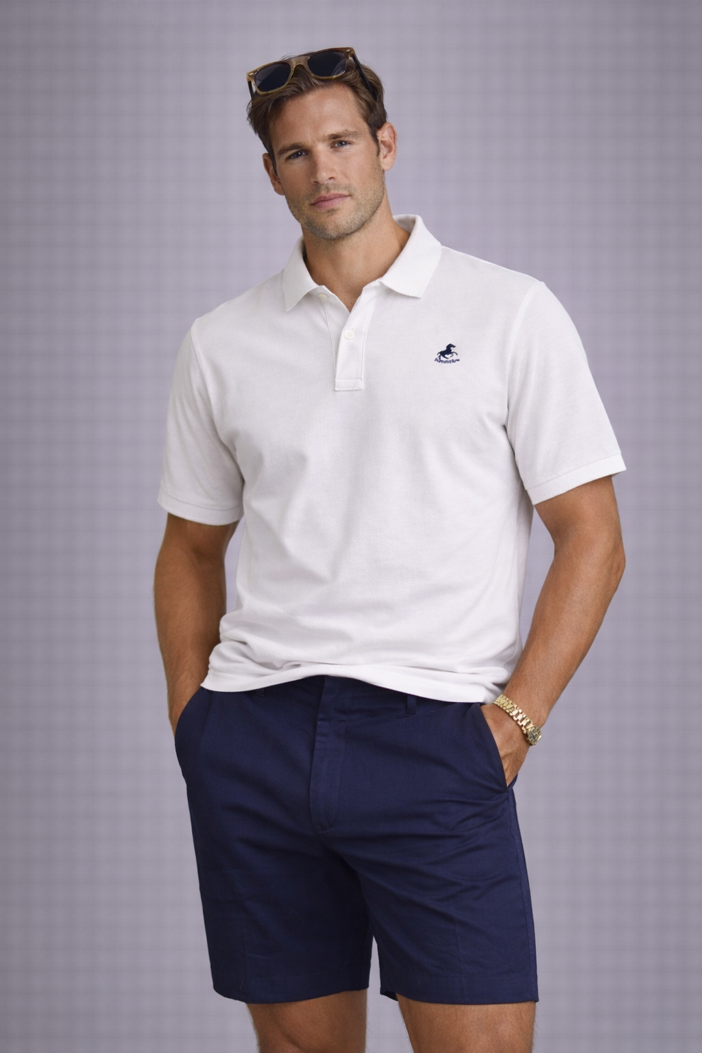 Polo-Shirt White