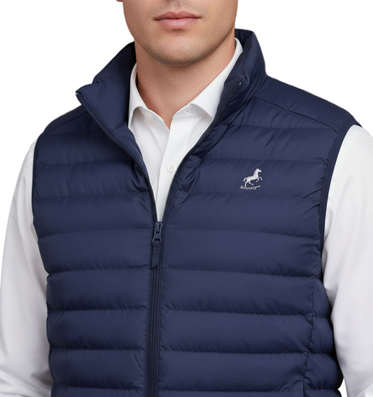 Novantik  Slim-fit Weste Navy