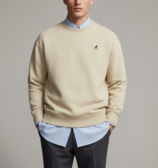 Novantik Sweatshirt Beige